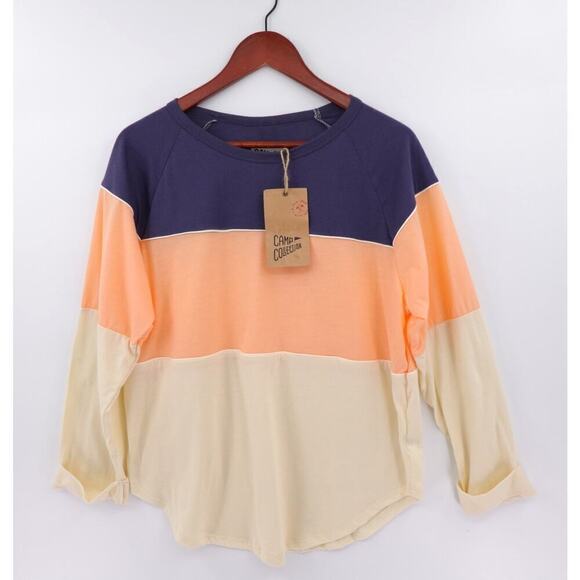 2 Stranger Things Camp Collection Tee Womens Large Ringer 80s Cosplay Halloween - Picture 2 of 16